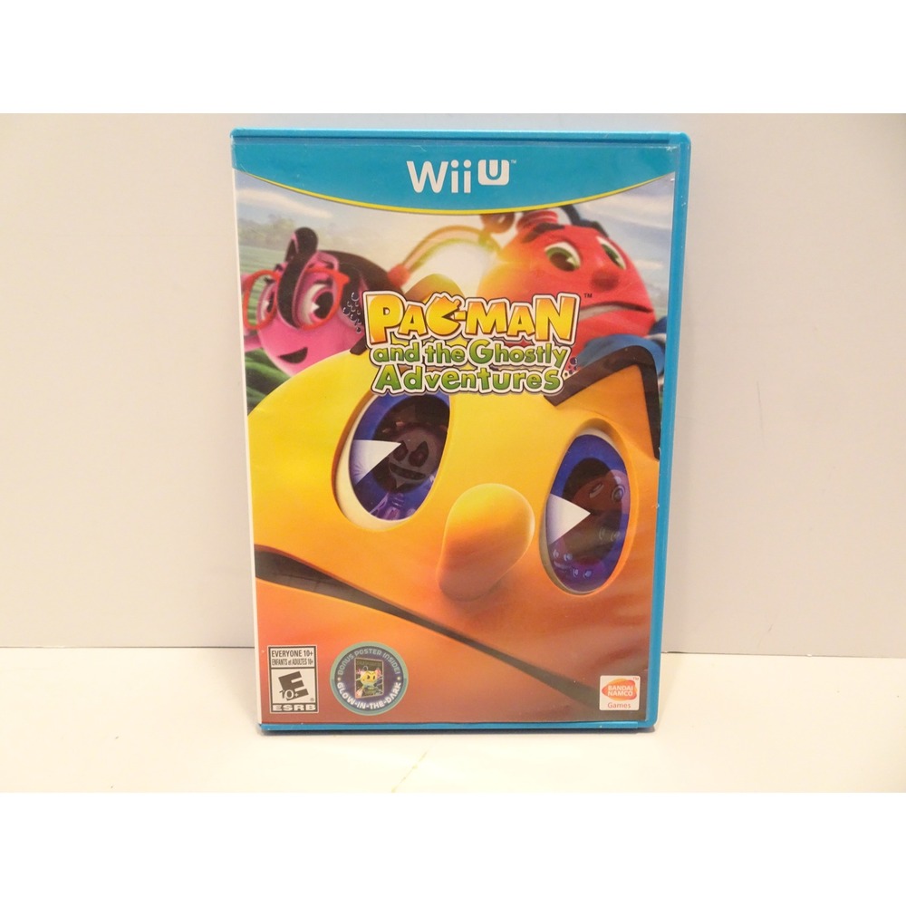 Pac-Man and the Ghostly Adventures Nintendo Wii U Game WUP P APCE Namco Bandai